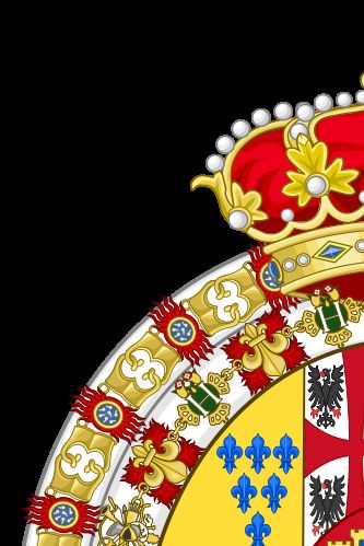 Coat of arms of Duchy of Parma, House of Bourbon (1847-1860).  The French Monarch who will restore the True Papacy will be a descendant of the martyred king, Louis XVI.