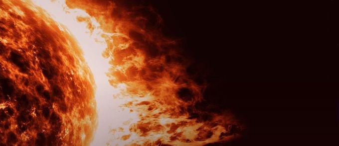          Marie-Julie Jahenny warns us that the physical Chastisements will begin with the sun.  Pictured above is a Coronal Hole, which emits a VERY fast solar flare.  Please see the new section which has been added, called, 