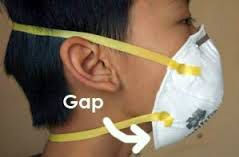 To go outside, an N95 mask is good, but make sure there are NO gaps!  It will be wise to wear goggles also.  