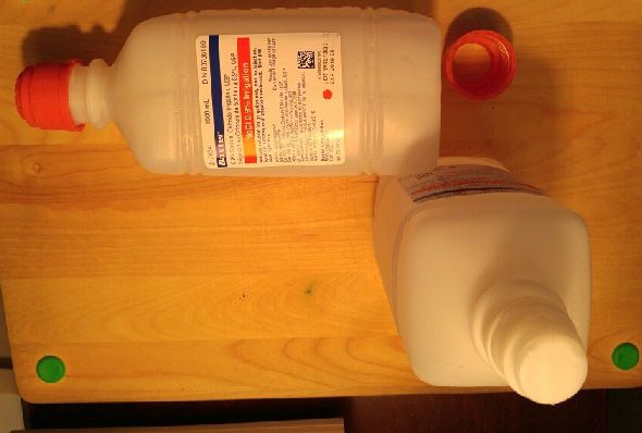 These irrigation bottles will be so important for cleaning wounds, and especially burns!