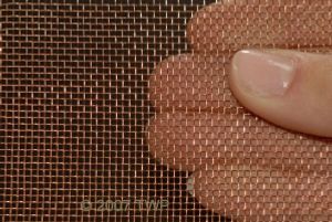 This close-knit copper mesh would stop an EMP blast from destroying your batteries and electronics.