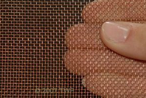 This close-knit copper mesh would stop an EMP blast from destroying your batteries and electronics.