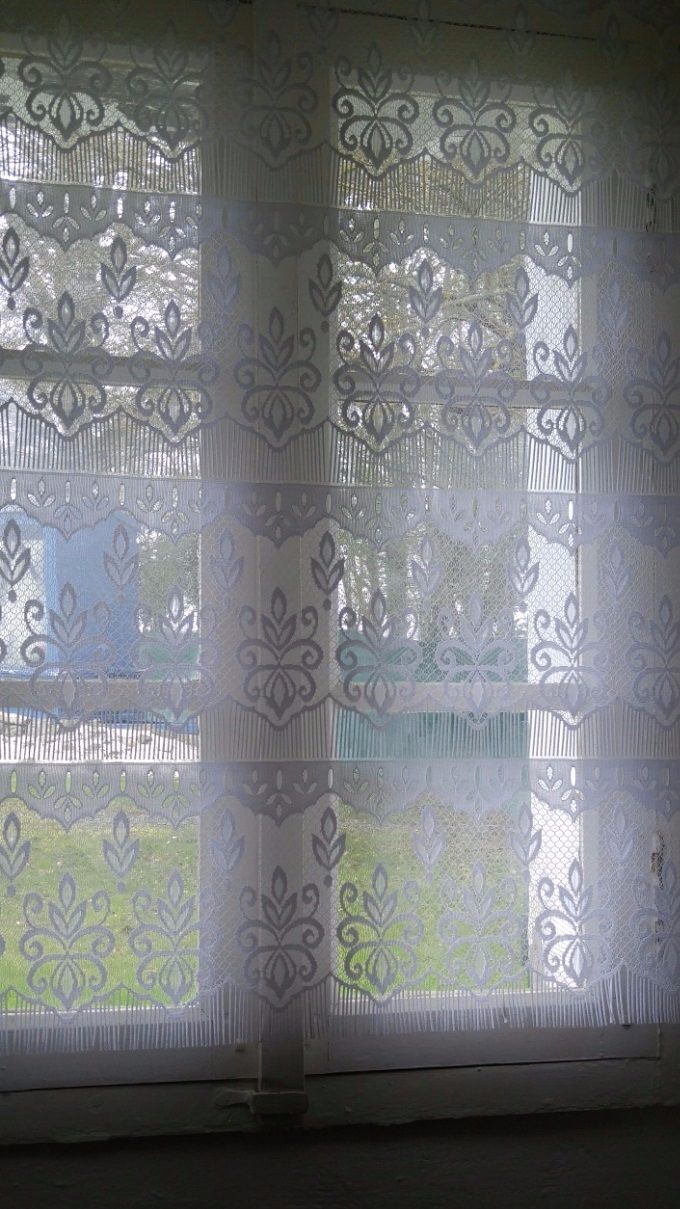 Window in Marie-Julie's bedroom at the Shrine of the Cross.