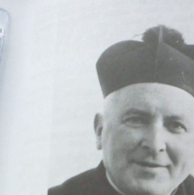 Here is a photo of Father Pierre Roberdel, the Priest who first befriended Marie-Julie Jahenny as a seminarian, and who put together a collection of four definitive works about her ecstasies and prophesies. The caption under the photo reads: 