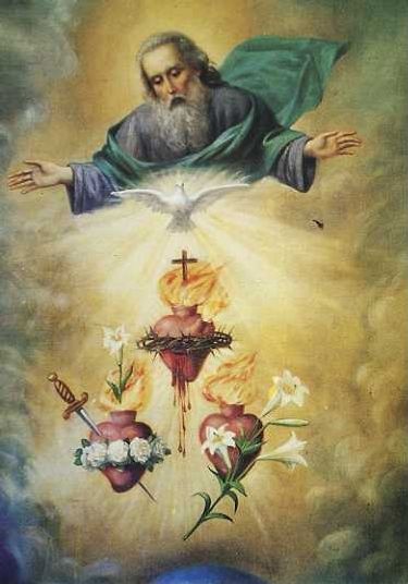 The Third Person of the Holy Trinity is called the Holy Spirit in most languages. In English, due to the use of the word 'spirit' to mean hard liquor, the Bishops changed the name to Holy Ghost. The prayers below use the name Holy Ghost.